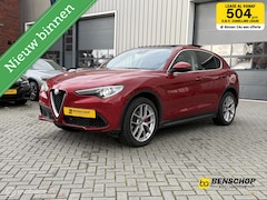 Alfa Romeo Stelvio - 2.0 T AWD First Edition Competition Red Panodak Leer Navi Memory 20 inch