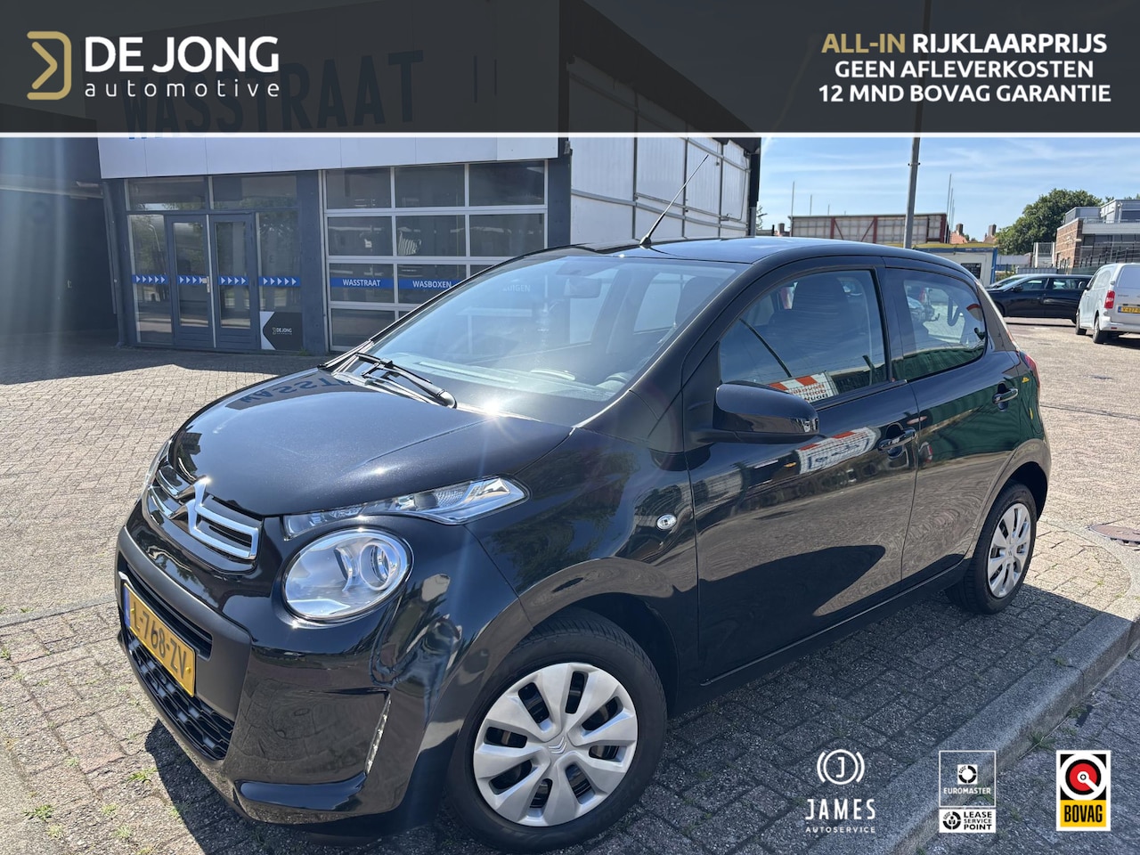 Citroën C1 - 1.0 VTi Feel / ALL-IN RIJKLAARPRIJS /Camera/Apple-carplay/Airco/Bluetooth - AutoWereld.nl
