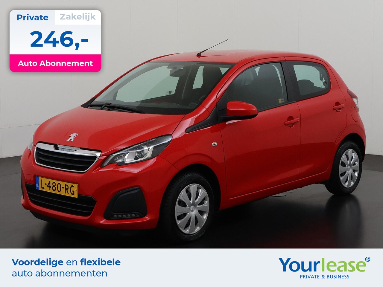 Peugeot 108 - 1.0 e-VTi Active | All-in 246,- Private Lease | Zondag Open! - AutoWereld.nl