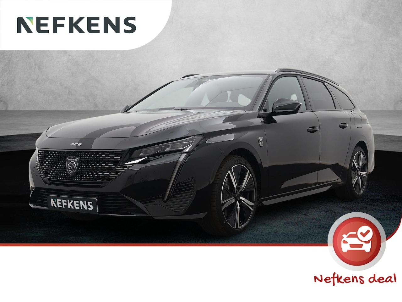 Peugeot 308 SW - Hybrid GT 225pk Automaat | Navigatie | Camera | Lederen Bekleding | Adaptieve Cruise Contr - AutoWereld.nl