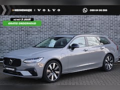 Volvo V90 - 2.0 T6 Plug-in hybrid AWD Ultra Dark | Trekhaak | 360 camera | Gelamineerde zijruiten | Pa