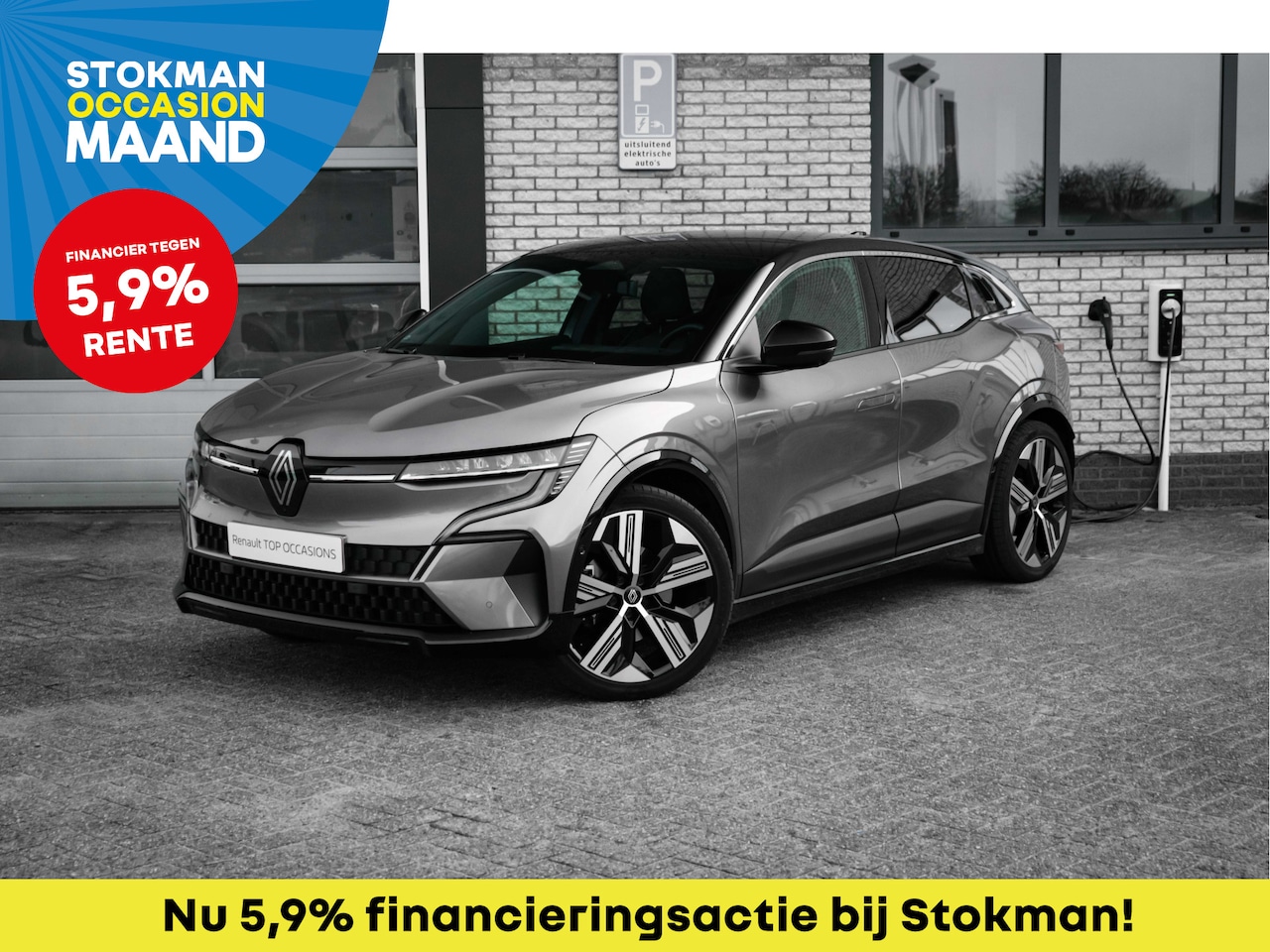 Renault Mégane E-Tech - EV60 Optimum Charge Iconic | lederen bekleding | Harman Kardon audio | elektrisch stoelver - AutoWereld.nl