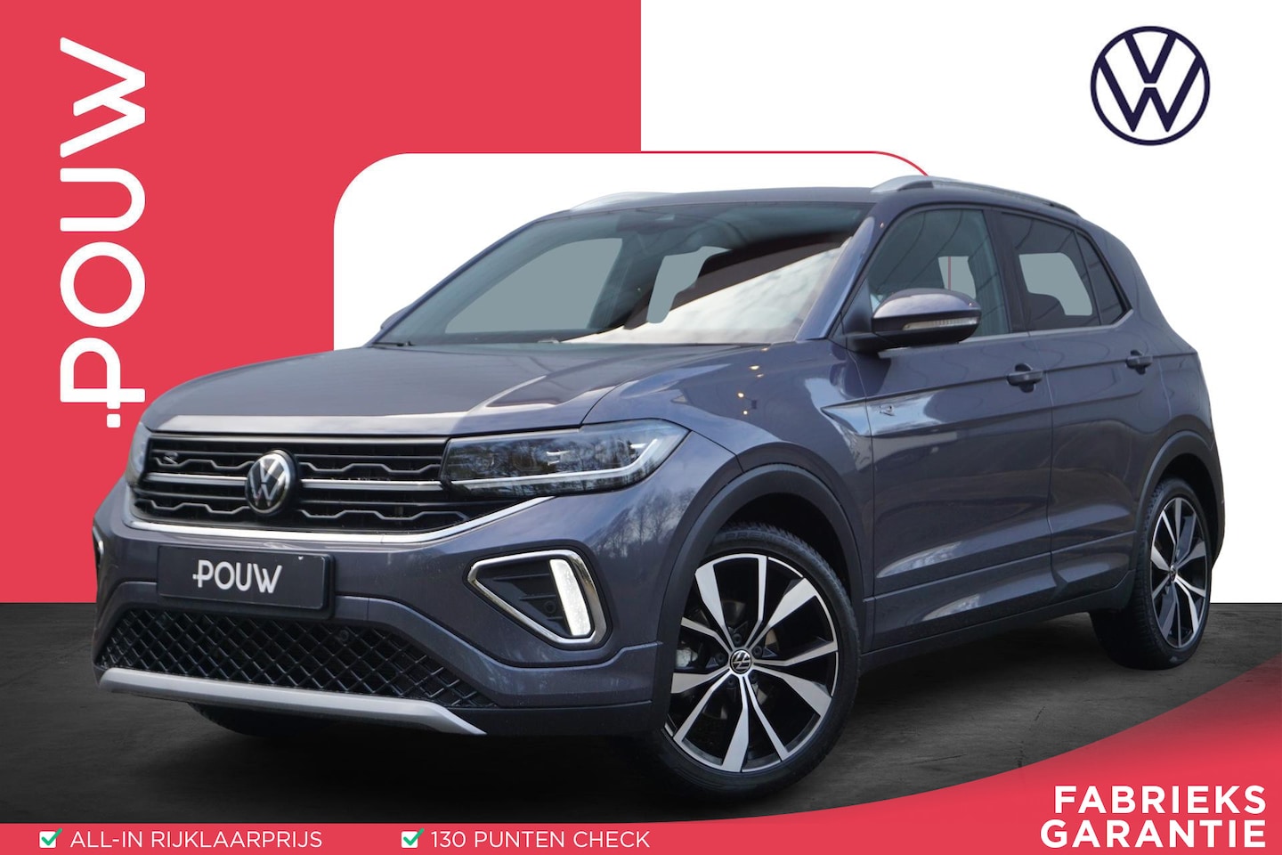 Volkswagen T-Cross - 1.0 TSI 115pk DSG R-Line | Keyless | IQ Light | Achteruitrijcamera | Stoelverwarming - AutoWereld.nl