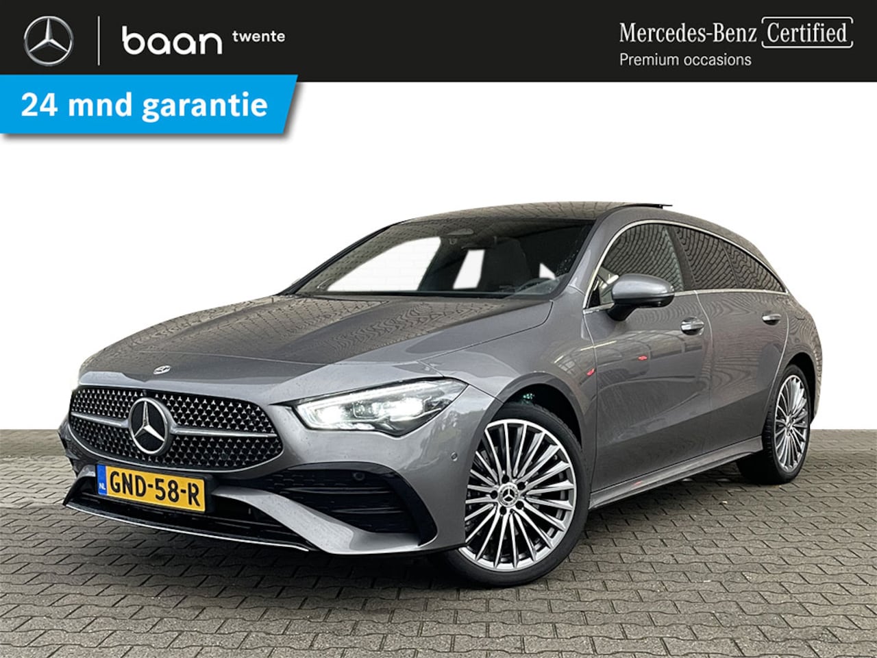 Mercedes-Benz CLA-klasse Shooting Brake - 250 e AMG Line Automaat | Panoramadak | Memorypakket | Dode Hoek ass. | Head-Up Display | - AutoWereld.nl