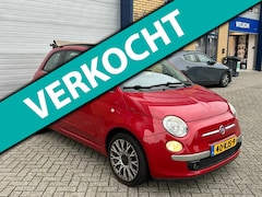 Fiat 500 C - 1.2 Rock, cabriolet, apk, nap, airco, lichtmetaal, automaat, leder, inruil mogelijk