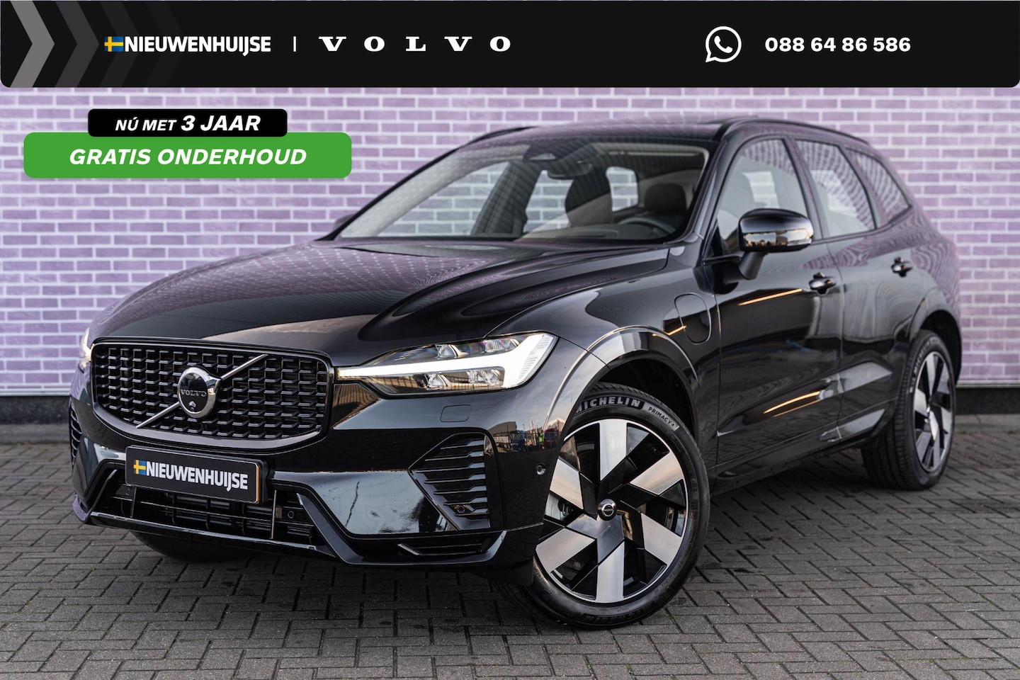 Volvo XC60 - 2.0 T6 Plug-in hybrid AWD Ultra Dark | Trekhaak | Harman Kardon Audio | Schuif- / Kantelda - AutoWereld.nl
