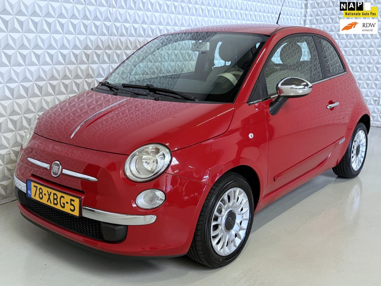 Fiat 500 - 1.2 Easy Airco APK 09-2026 / KOOPJE! (2012) - AutoWereld.nl