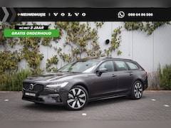 Volvo V90 - T8 Plug-in hybrid AWD Ultra Dark | 360 Graden camera | Trekhaak | Schuif-/kanteldak | Adap