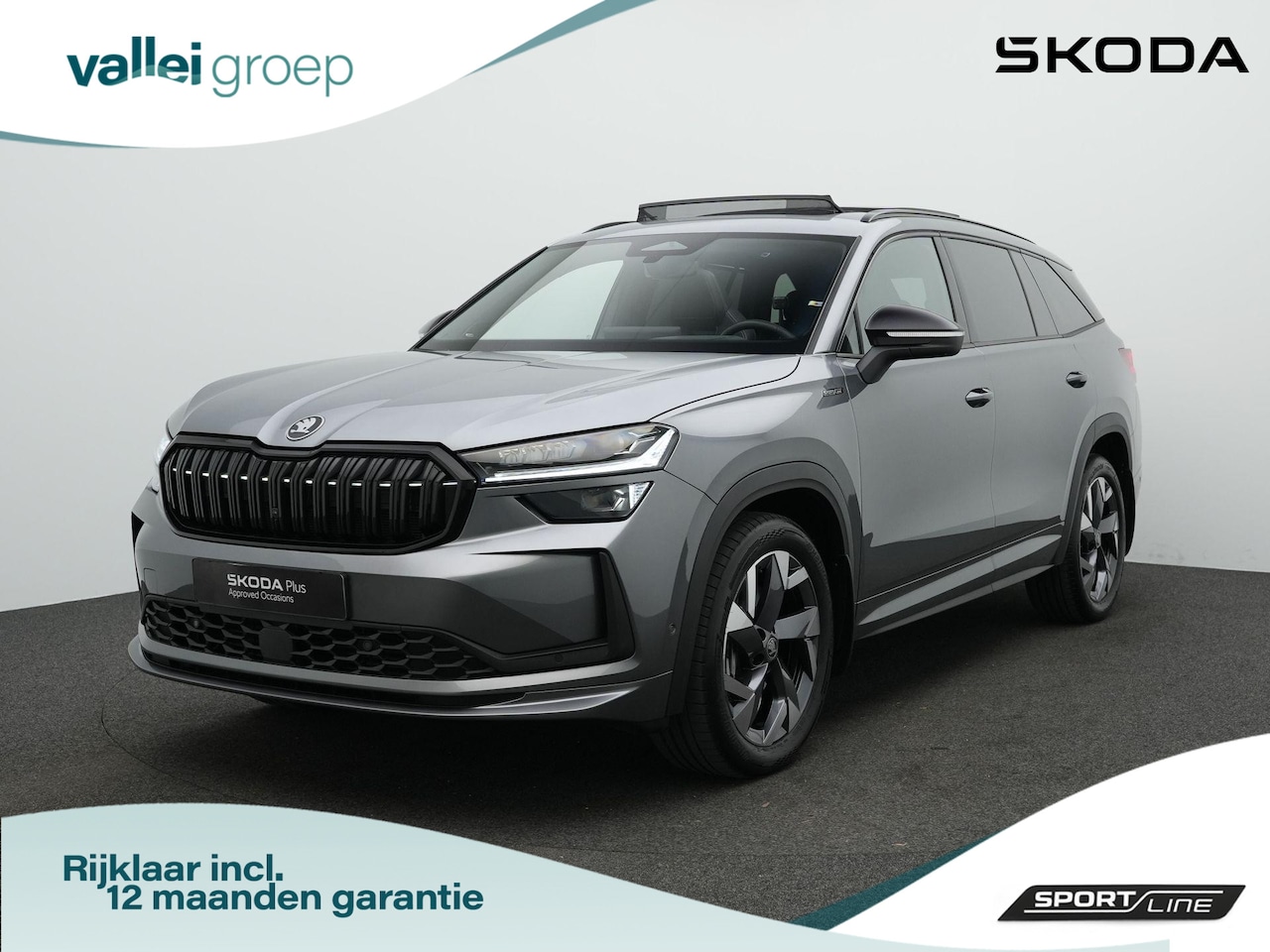 Skoda Kodiaq - 1.5 TSI 150 pk DSG MHEV Sportline Business 7p | Panoramadak | Geheugenstoelen | Head-up di - AutoWereld.nl