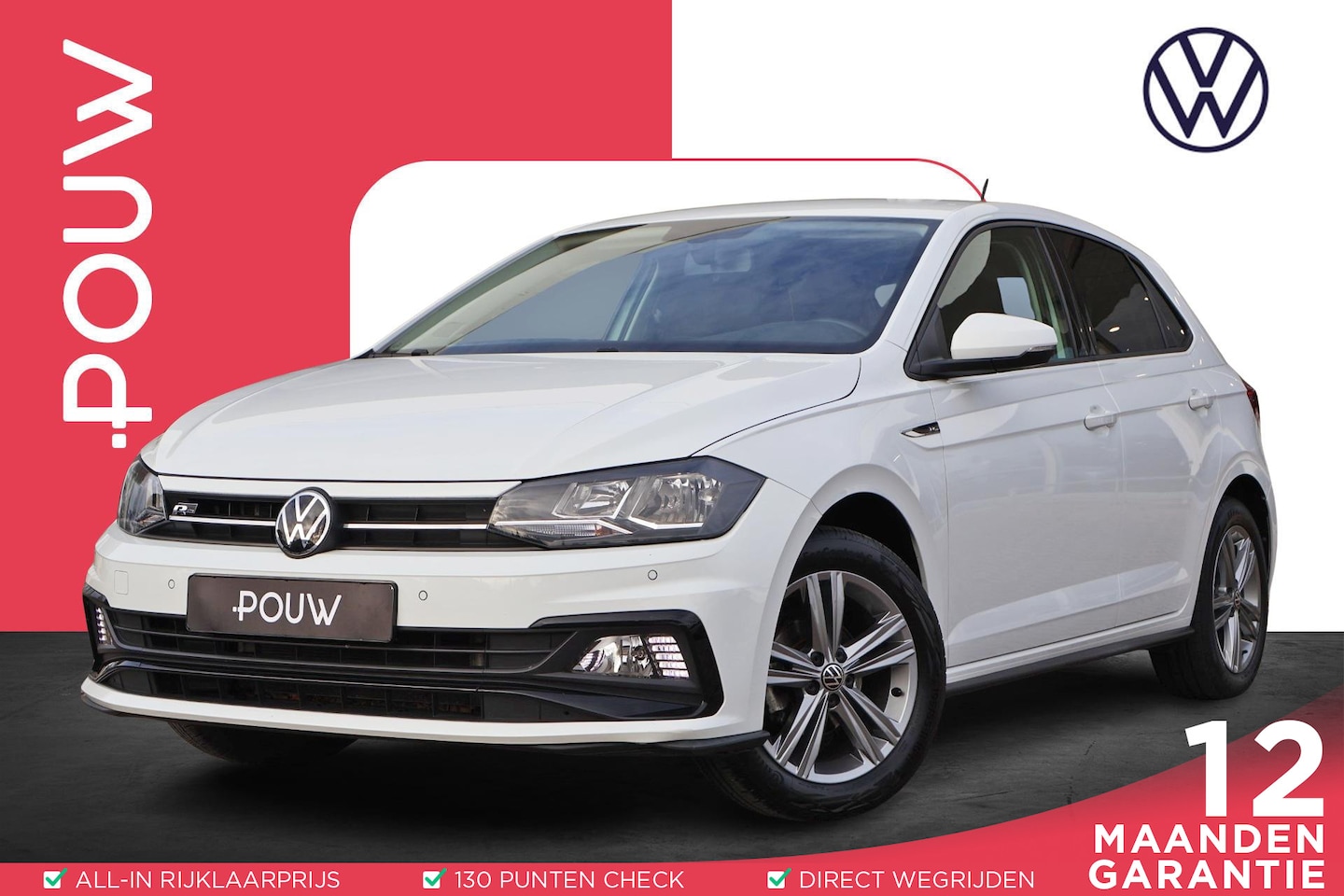 Volkswagen Polo - 1.0 TSI Highline Business R-line | Navigatie | PDC | Android Auto/Apple Carplay - AutoWereld.nl