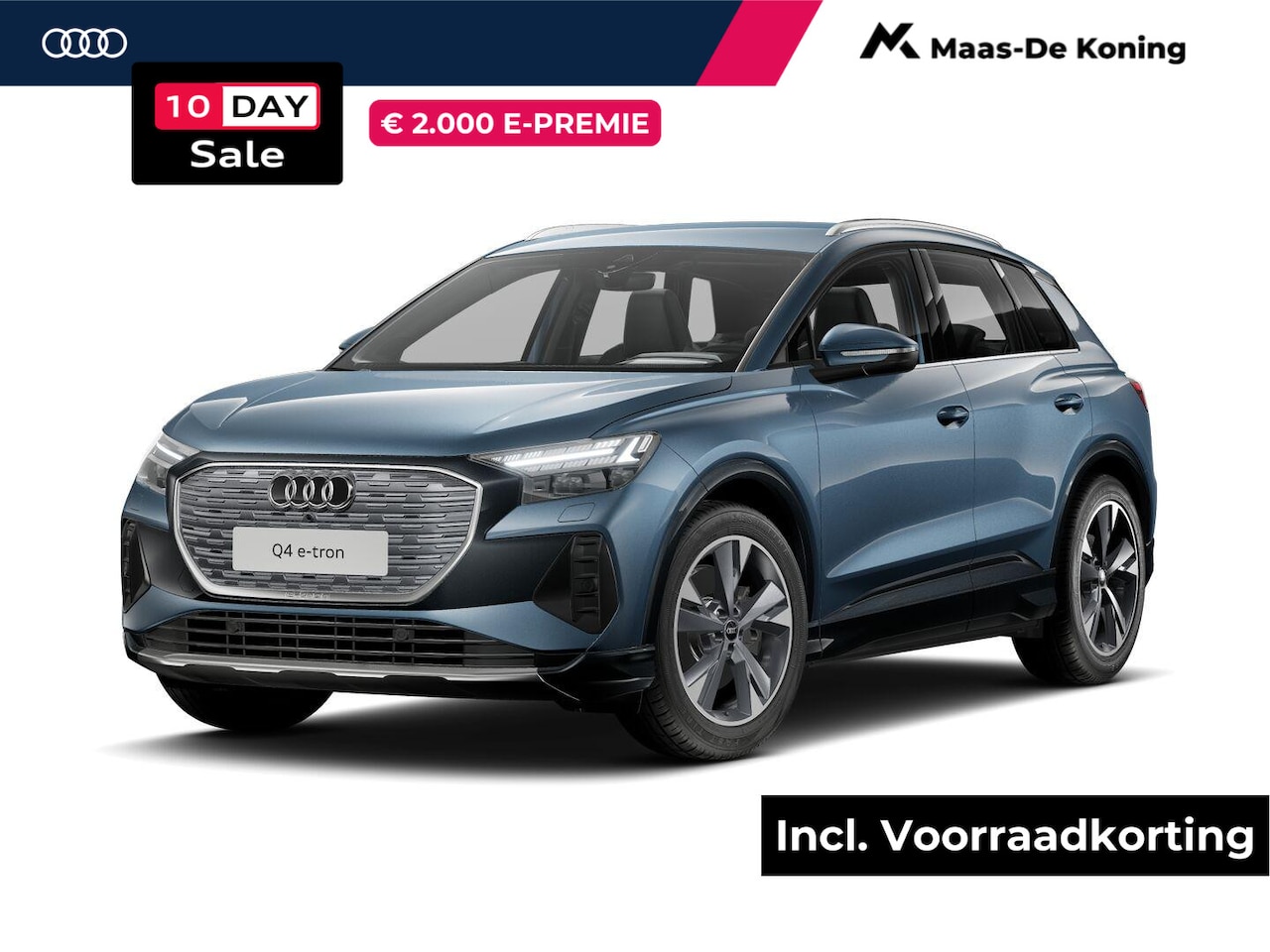 Audi Q4 e-tron - 45 quattro Advanced edition 286 PK · Assist. pakket plus · Comfortpakket · Ambient light · - AutoWereld.nl