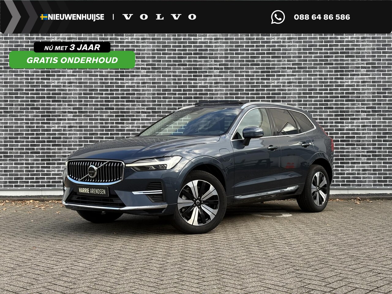 Volvo XC60 - 2.0 T6 Plug-in hybrid AWD Plus Bright | Adaptieve Cruise Control | Panoramadak | 360° Park - AutoWereld.nl