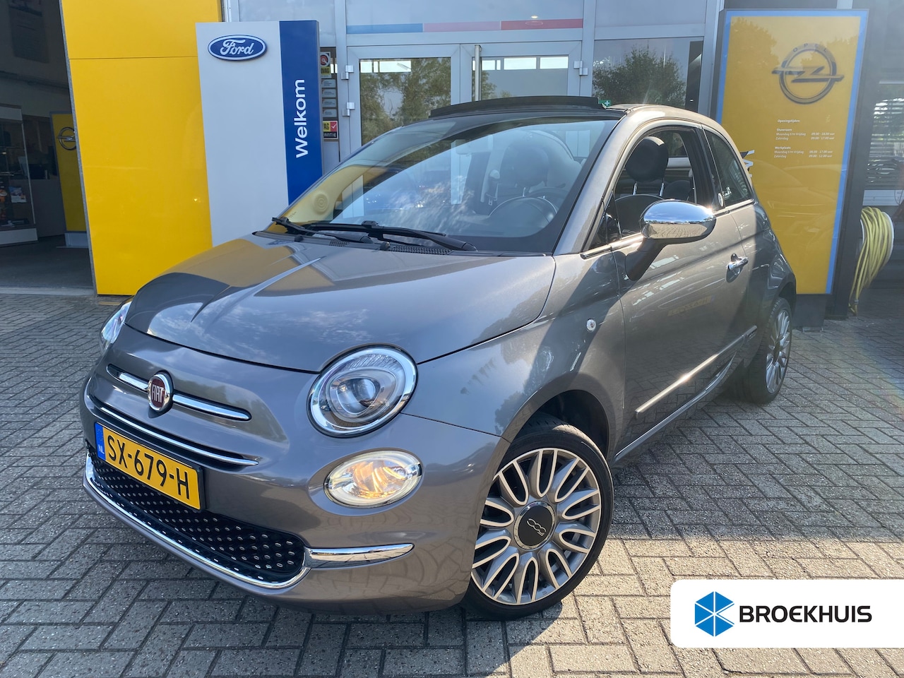 Fiat 500 C - Cabrio 1.2 Lounge | APPLE CARPLAY/ANDROID AUTO| CLIMATE CONTROL| CRUISE CONTROL| PARKEERSE - AutoWereld.nl