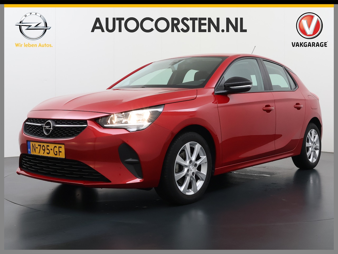 Opel Corsa - 1.2T 101PK Navi Apple Carplay Android Pdc Airco BordHerkenning Connect-Services Lane-Assis - AutoWereld.nl