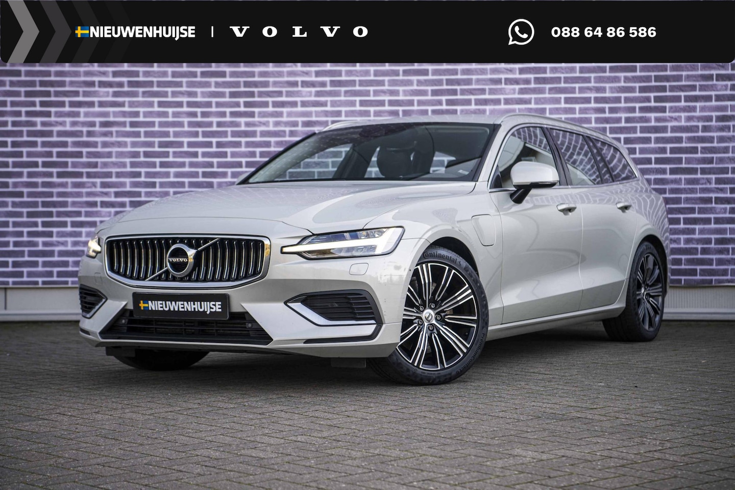 Volvo V60 - 2.0 T8 Twin Engine AWD Inscription | Adaptieve Cruise Control | Harman Kardon Audio | Park - AutoWereld.nl