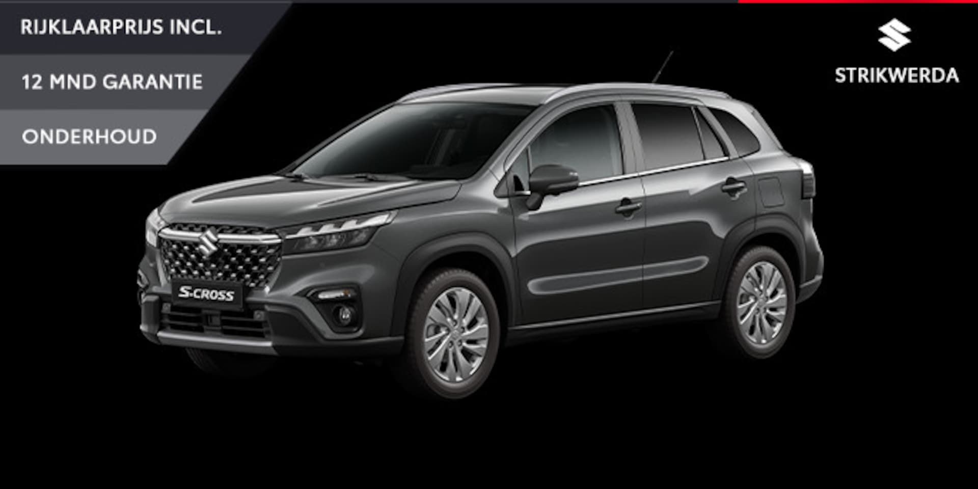 Suzuki S-Cross - 1.5 Hybrid Select Automaat 1500,- VoorraadKorting/Tot 10 Jaar Garantie - AutoWereld.nl