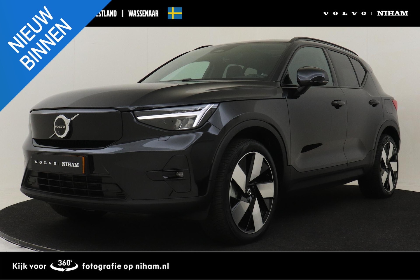 Volvo XC40 - RECHARGE ULTIMATE 70 kWh -PANO.DAK|360°CAM|HARMAN/KARDON|20"|WARMTEPOMP|TREKHAAK *FISC. €4 - AutoWereld.nl