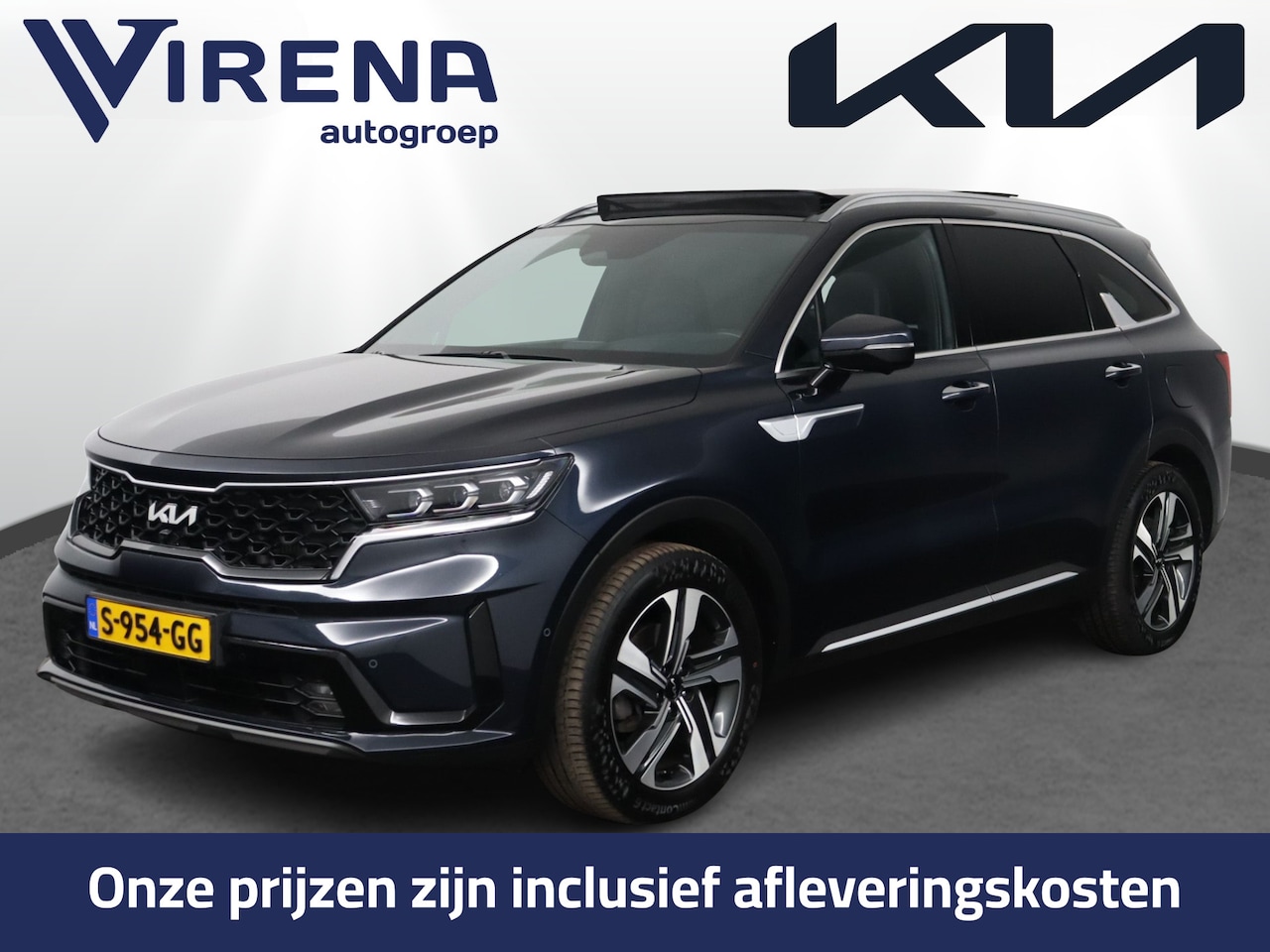 Kia Sorento - 1.6 T-GDI Hybrid 2WD ExecutiveLine 5p. - Schuif-/kanteldak - Stoelverwarming-/ventilatie - - AutoWereld.nl