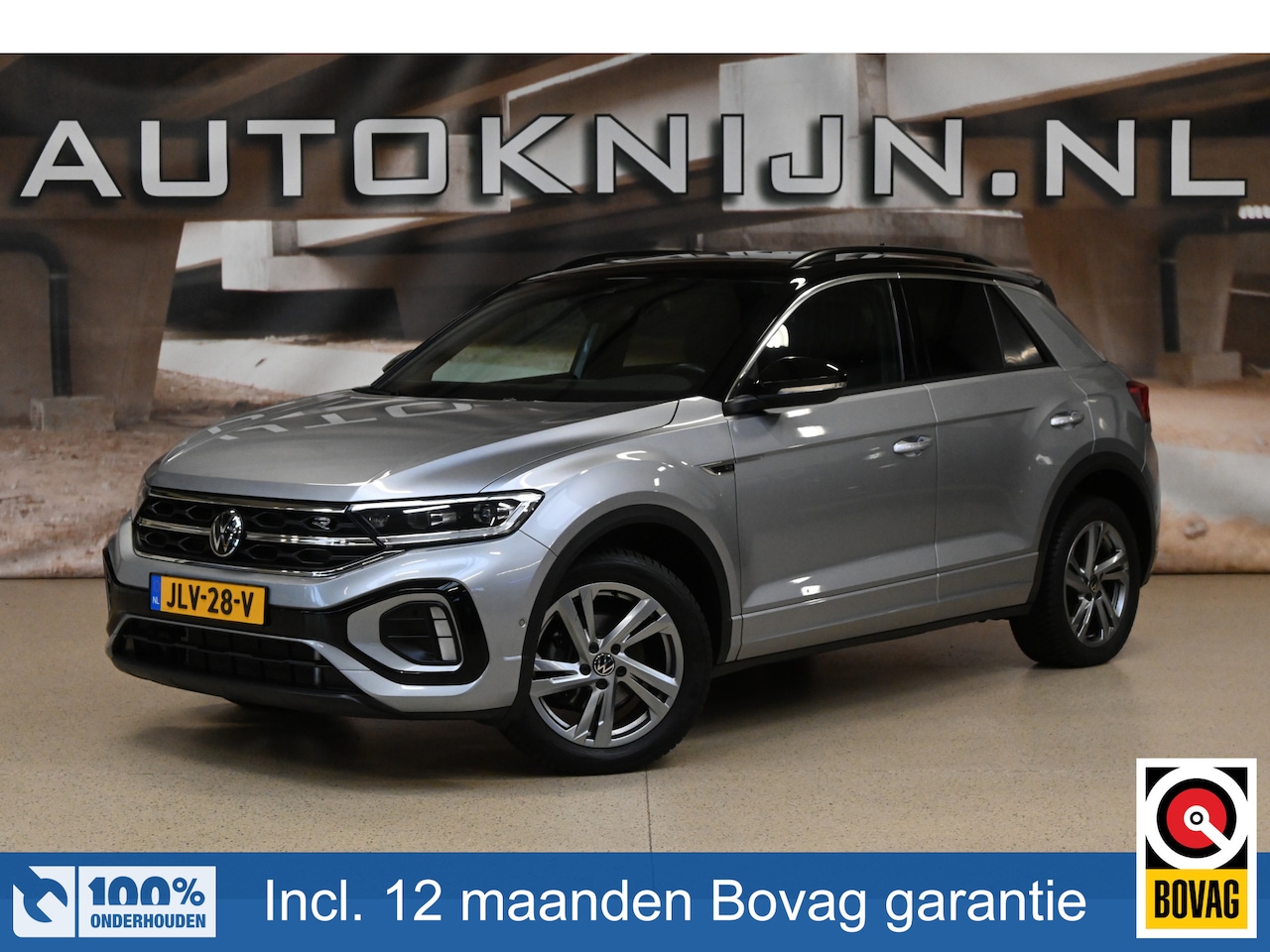 Volkswagen T-Roc - 1.5 TSI 150pk R-Line | IQ. Light | Camera | Trekhaak | 100% (Dealer) onderhouden label - AutoWereld.nl