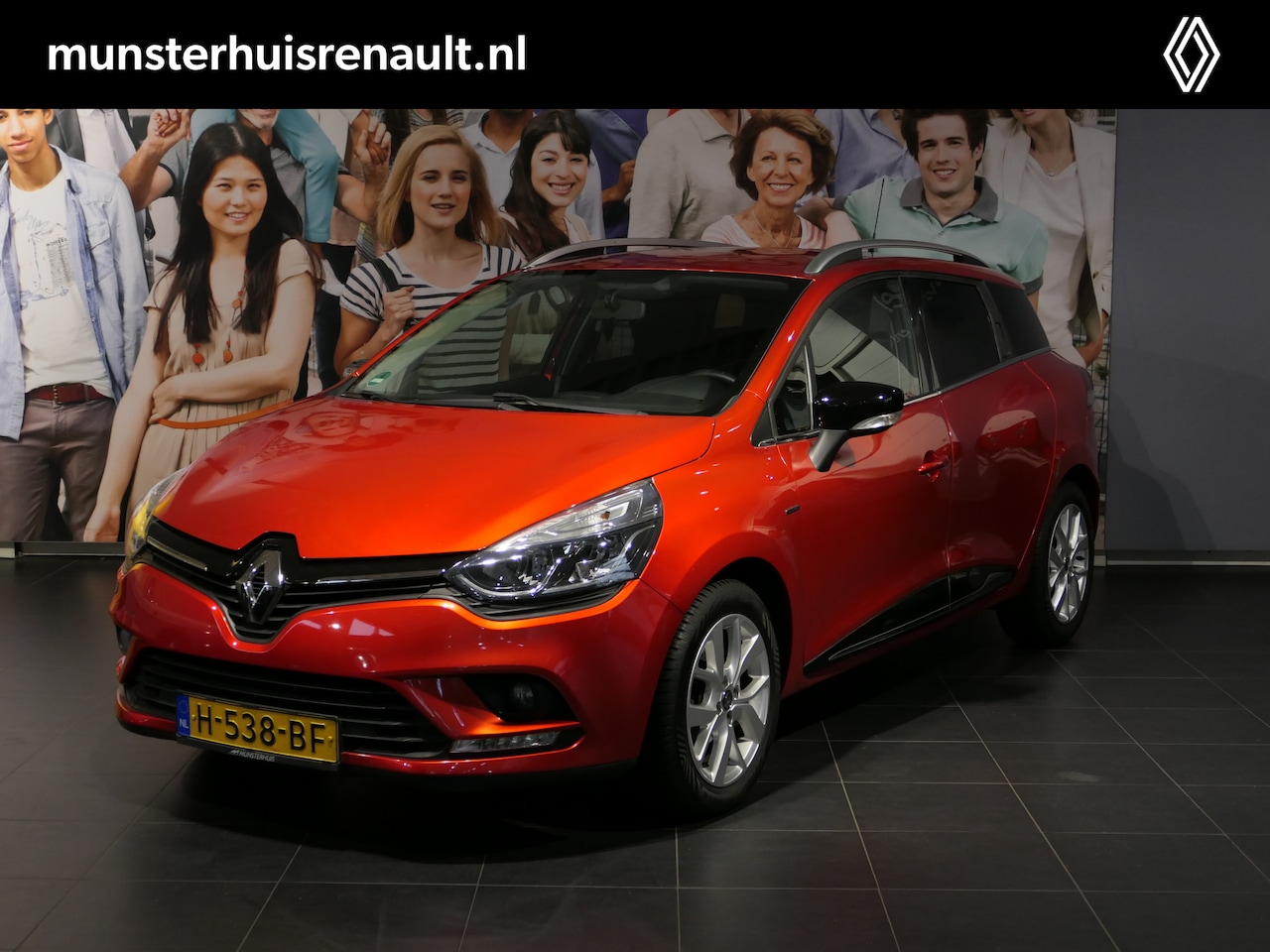 Renault Clio Estate - 0.9 TCe Limited *Dealer onderhouden!* - Sensor achter, navi, airco - AutoWereld.nl
