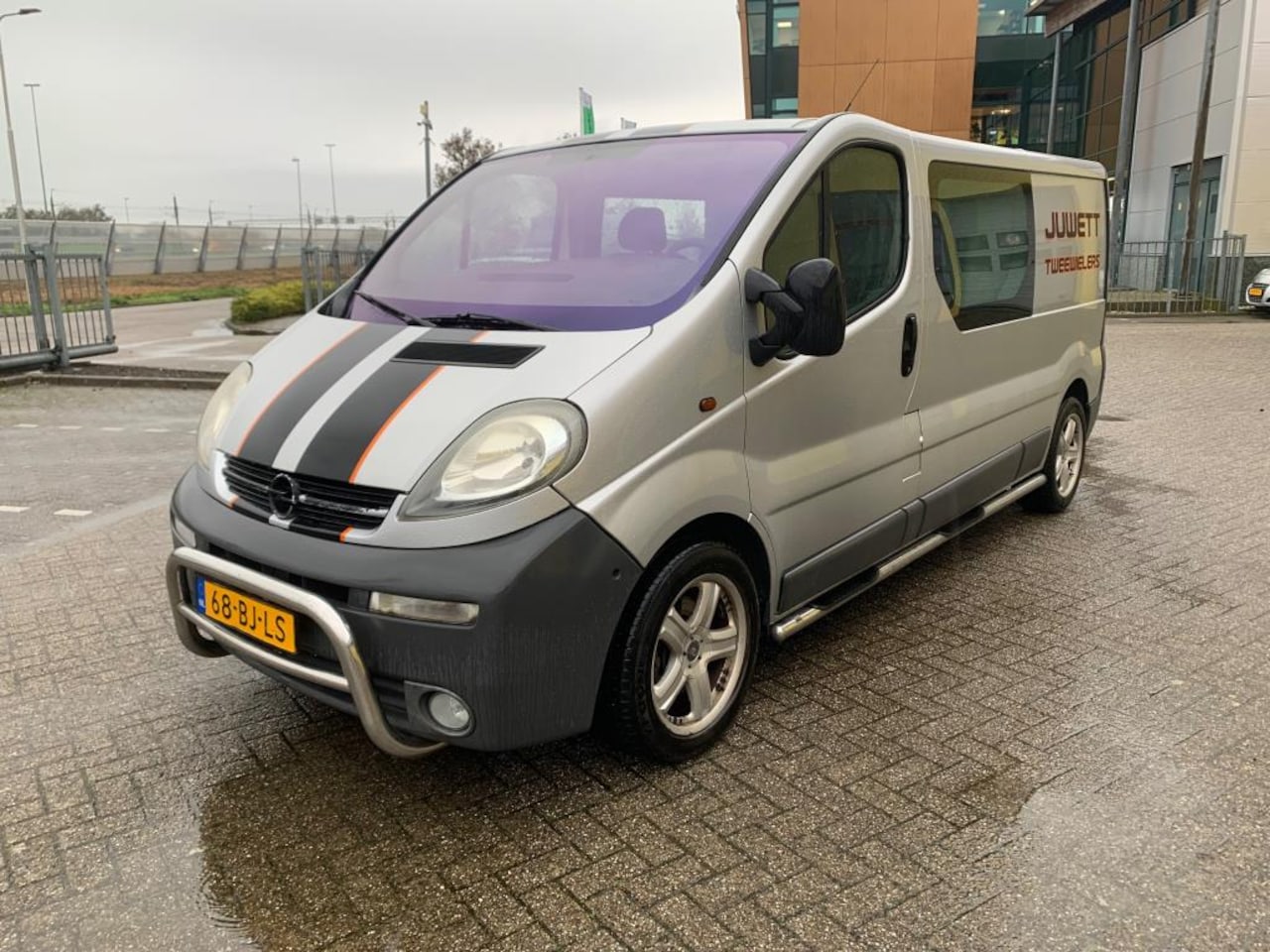 Opel Vivaro - 1.9 DTI L2H1 Zilver 2003 Airco Dubbele Cabine - AutoWereld.nl