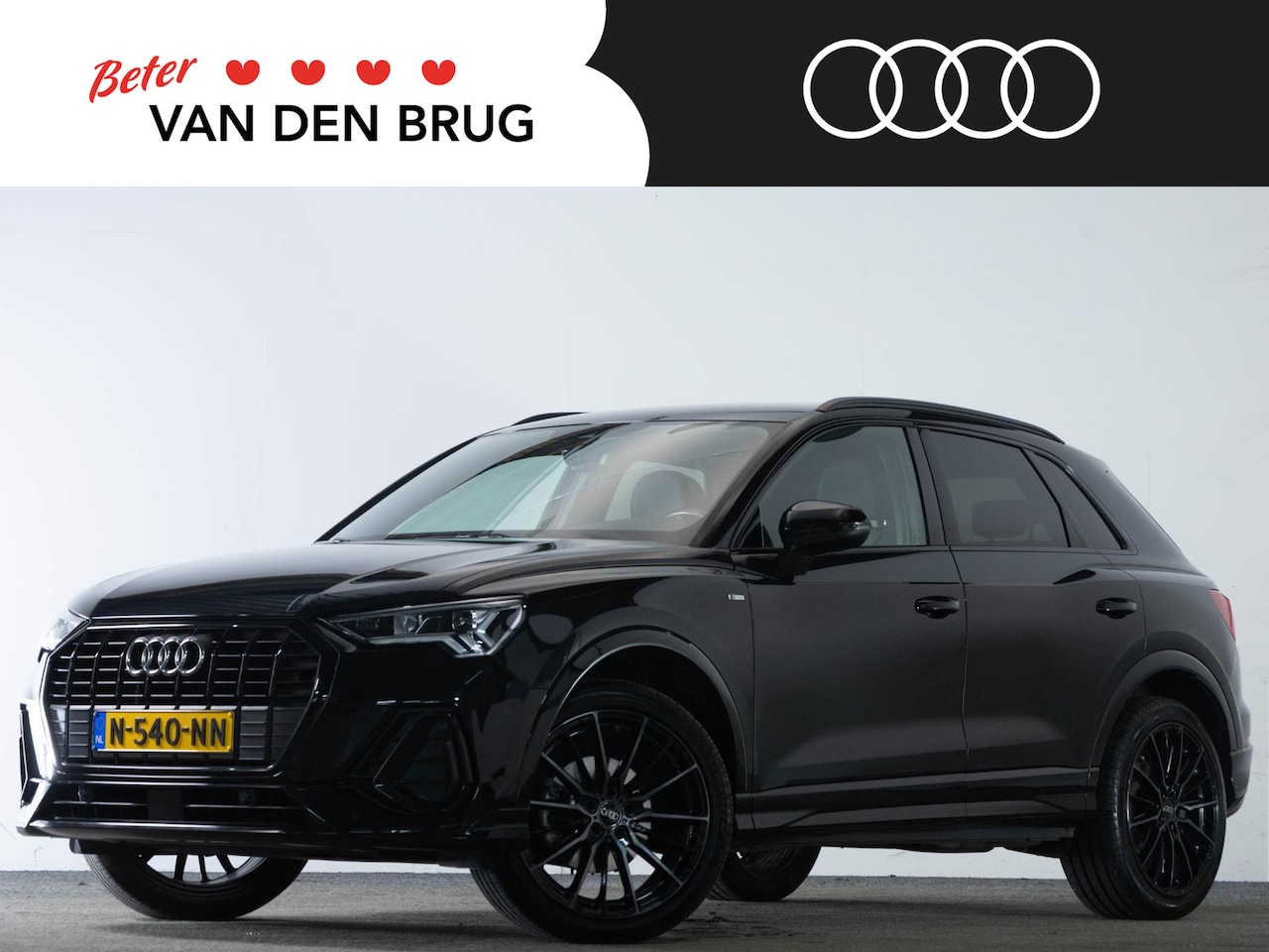 Audi Q3 - S-Line 35 TFSI 150 PK | LED | Black Optiek | Leder | Trekhaak | 20 Inch velgen | Stoelverw - AutoWereld.nl