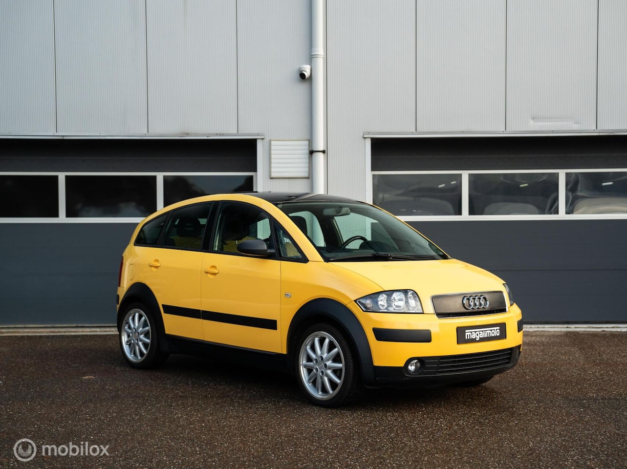 Audi A2 - 1.4 Pro Line Colour Storm Pano | Geel! | 2e eign. - AutoWereld.nl