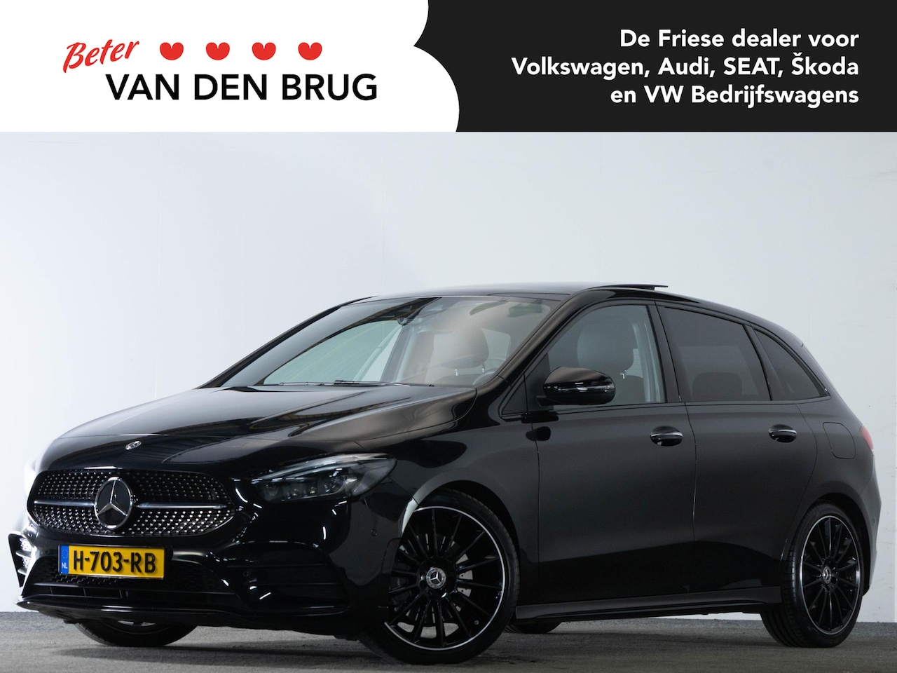 Mercedes-Benz B-klasse - AMG 220 190 PK Premium Plus | Multibeam LED | Panoramadak | Keyless | Ambiance verlichting - AutoWereld.nl