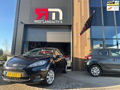 Ford Fiesta - 1.25 Champion/Zwart- metallic/airco/LM-velgen/NAP/dealer-onderhouden/2 sleutels/nette auto