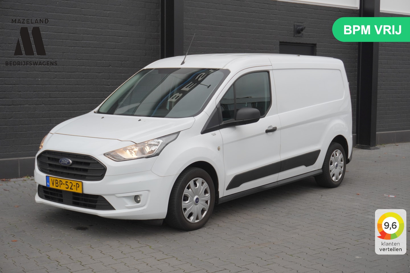 Ford Transit Connect - 1.5 EcoBlue 100PK L2 EURO 6 - Airco - Cruise - Trekhaak - €10.900,- Excl. - AutoWereld.nl