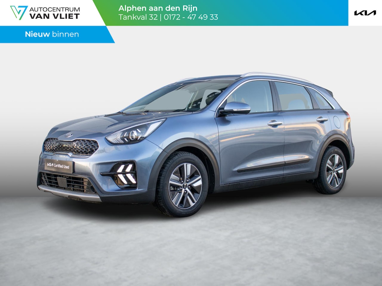 Kia Niro - 1.6 GDi Hybrid DynamicLine | Navigatie | Clima | NL auto | - AutoWereld.nl