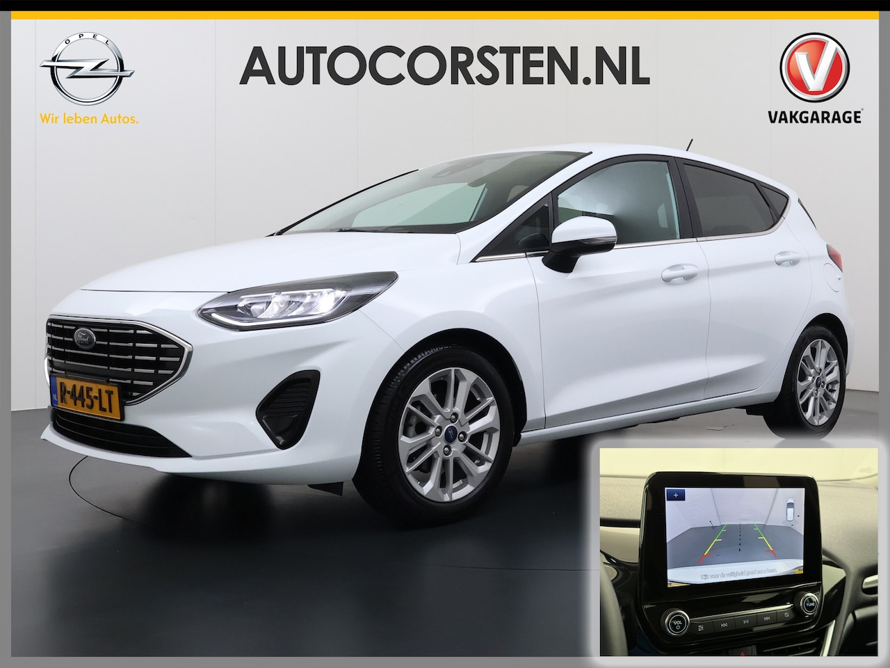 Ford Fiesta - T 125PK Hybrid Titanium X Apple Carplay Android Auto Navi Bordherkenning Camera Ecc Cruise - AutoWereld.nl
