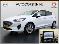 Ford Fiesta - T 125PK Hybrid Titanium X Apple Carplay Android Auto Navi Bordherkenning Camera Ecc Cruise