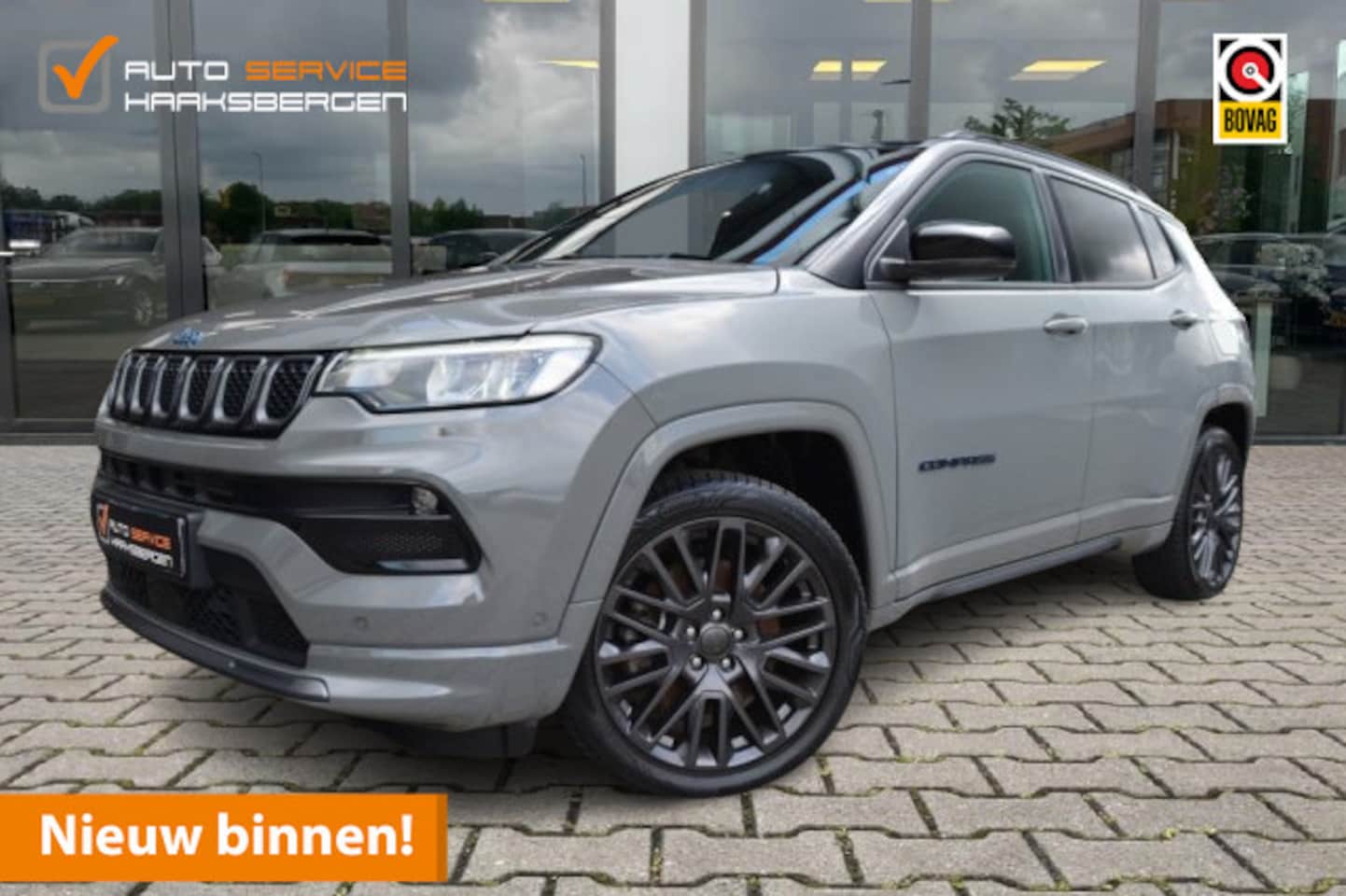 Jeep Compass - 4xe 240 Plug-in Hybrid Electric S | ACC | Camera | Leder | - AutoWereld.nl