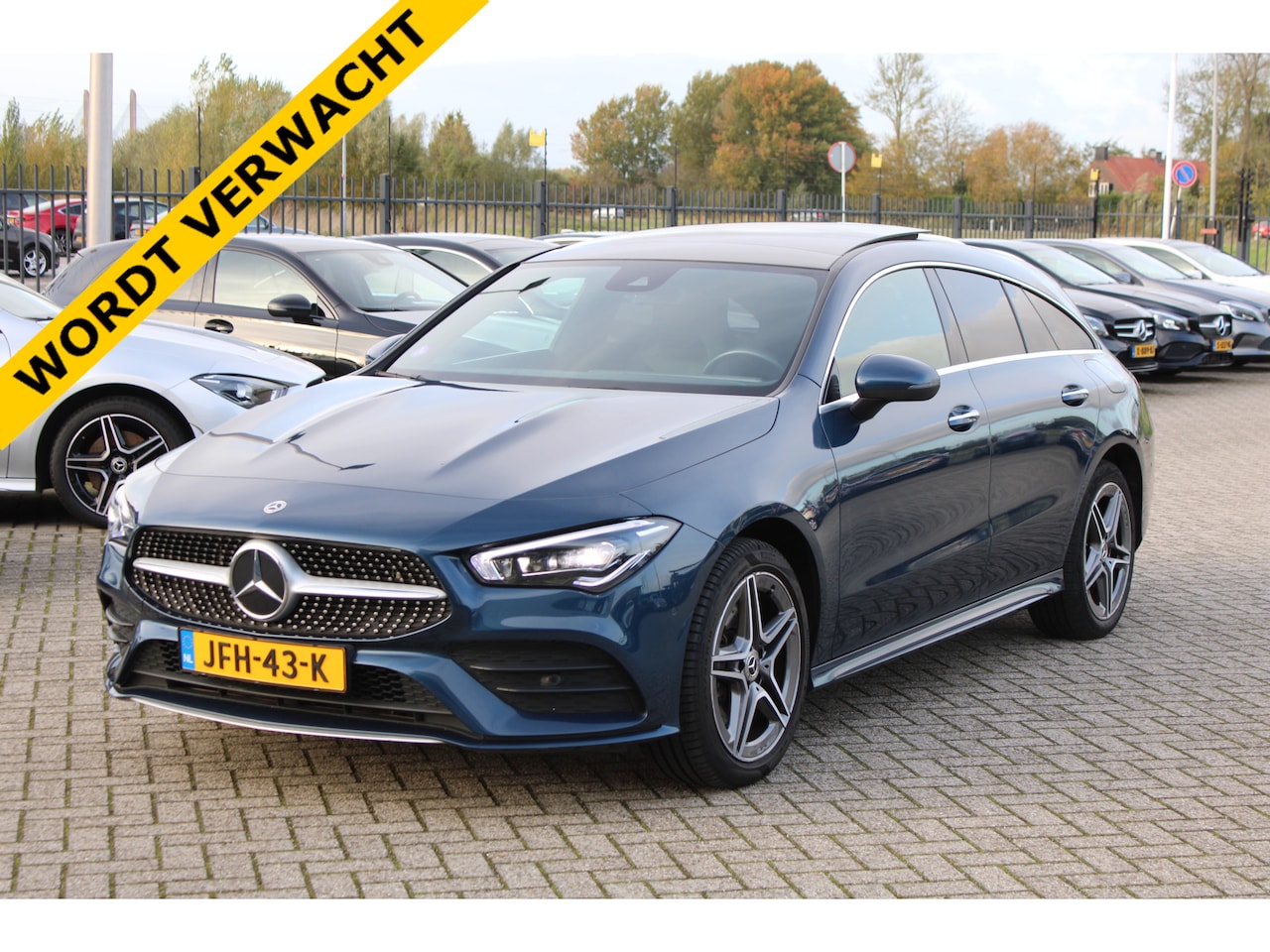 Mercedes-Benz CLA-klasse Shooting Brake - 250e AUT8 AMG Limited PANORAMADAK SFEER WIDESCREEN CARPLAY KEY-LESS GO - AutoWereld.nl