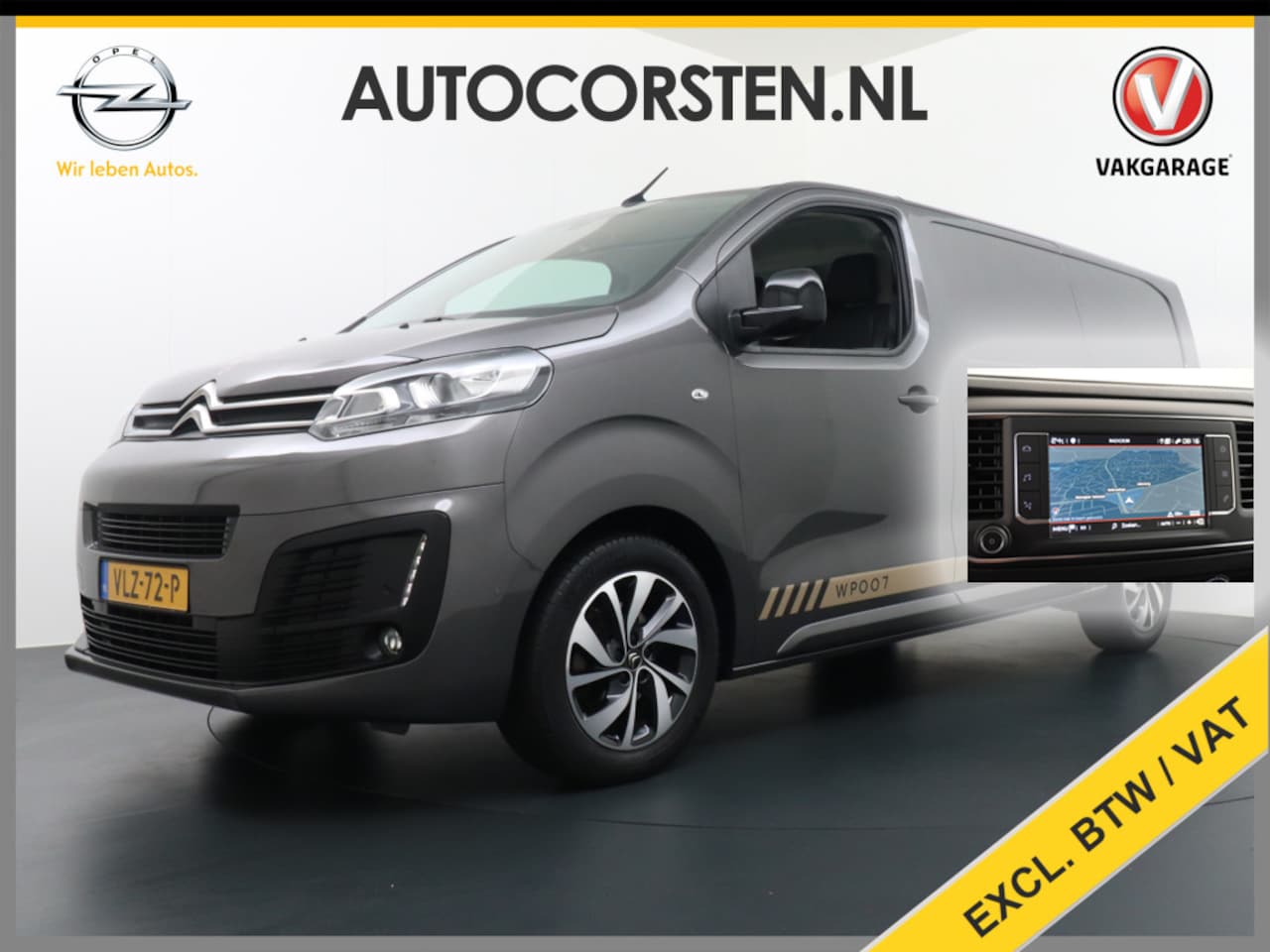 Opel Vivaro - 2.0D 145pk 3-Persoons Navi Apple Carplay Android Auto Airco 2X Schuifdeur Pdc Cruise Finan - AutoWereld.nl