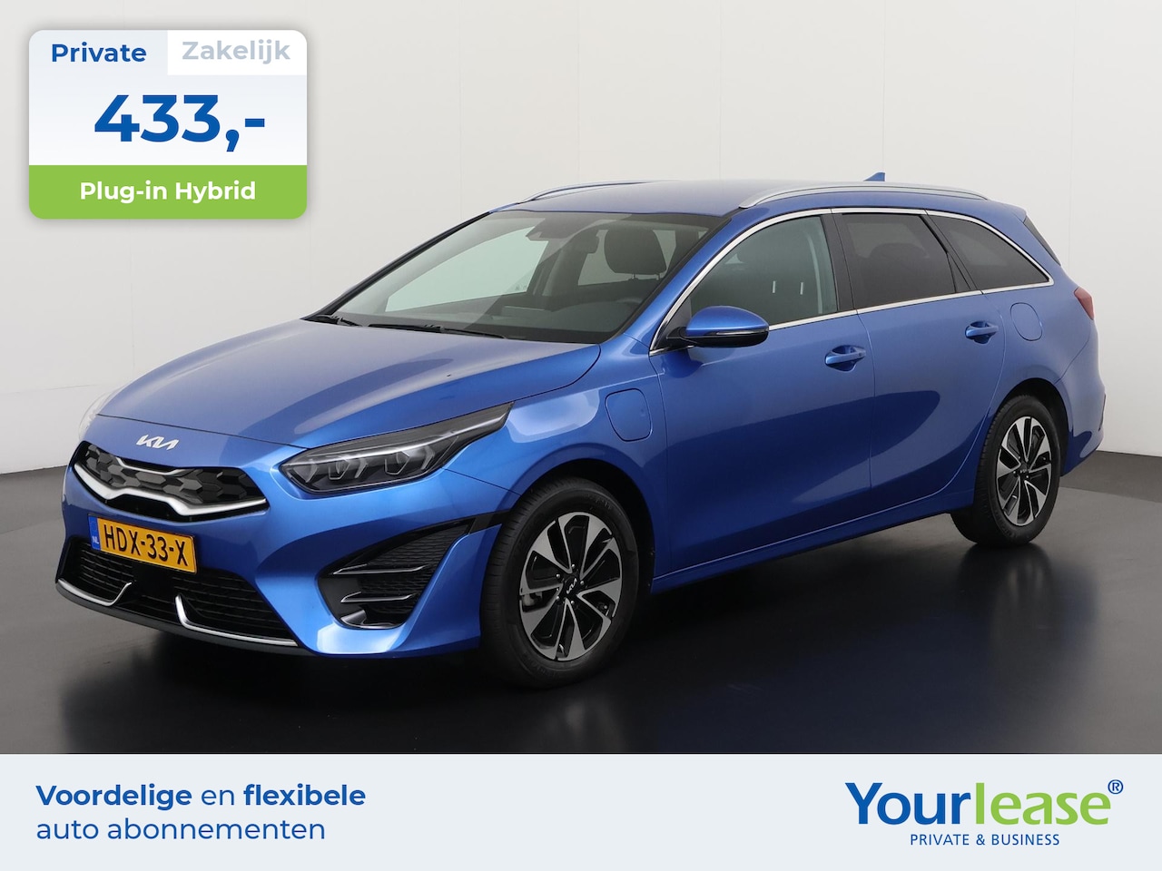 Kia Cee'd Sportswagon - Ceed 1.6 GDI PHEV DynamicLine | All-in 433,- Private Lease | Direct uit voorraad - AutoWereld.nl
