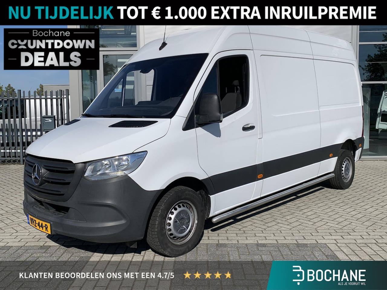 Mercedes-Benz Sprinter - 315 1.9 CDI L2H2 FWD Functional TREKHAAK | BETIMMERING LAADRUIMTE | SIDEBARS - AutoWereld.nl