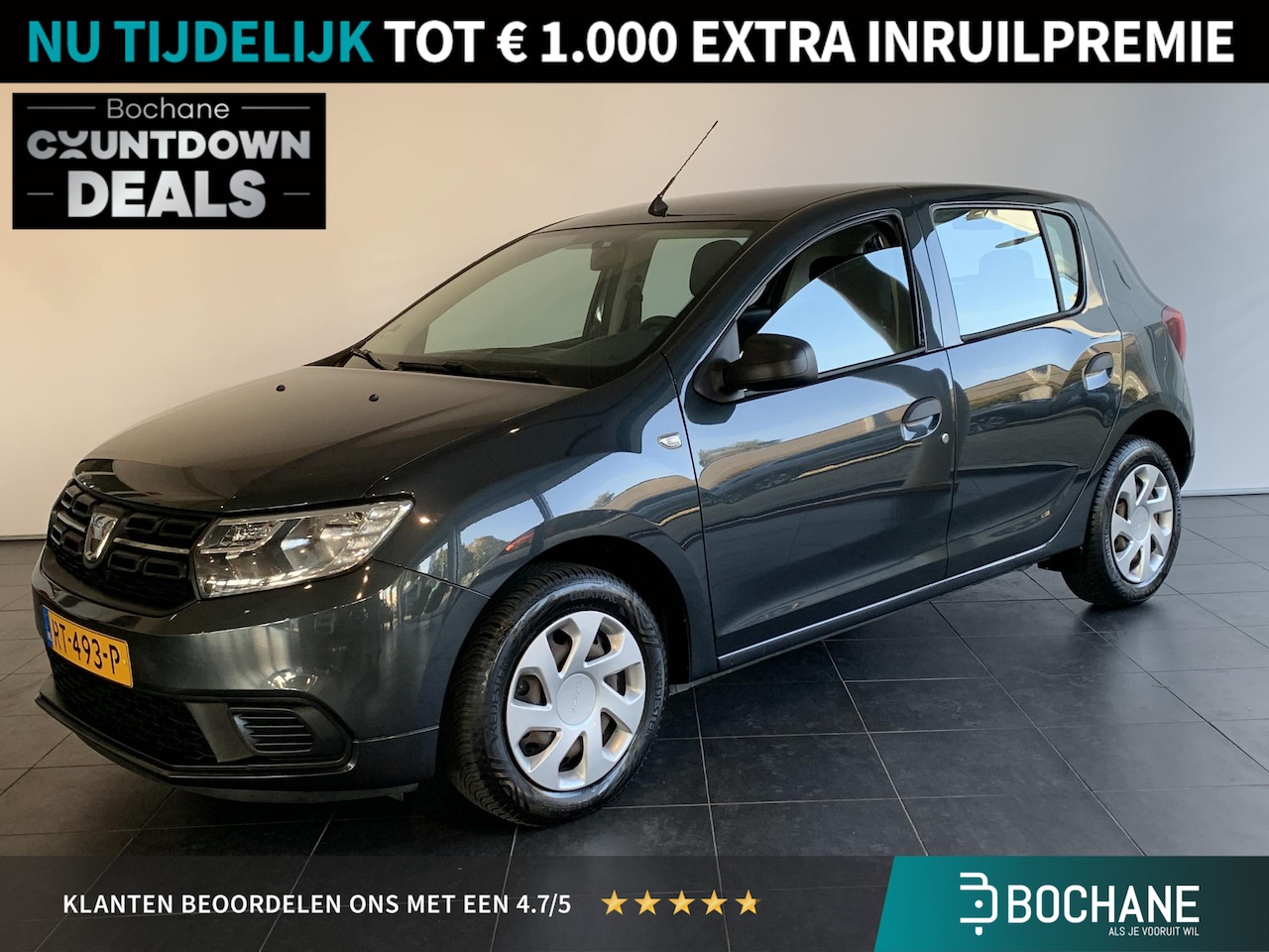 Dacia Sandero - 0.9 TCe Ambiance | AIRCONDITIONING | PARKEERSENSOREN | TELEFOONVOORBEREIDING - AutoWereld.nl