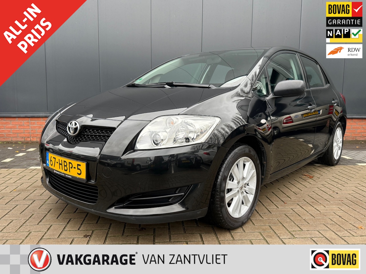 Toyota Auris - 1.4-16V Terra 1.4-16V Terra (Eerste eigenaar|12 mnd BOVAG-garantie) - AutoWereld.nl