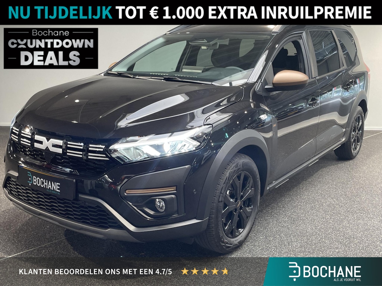 Dacia Jogger - 1.6 Hybrid 140 Extreme 7p. Climate Controle | Navigatie | Camera - AutoWereld.nl