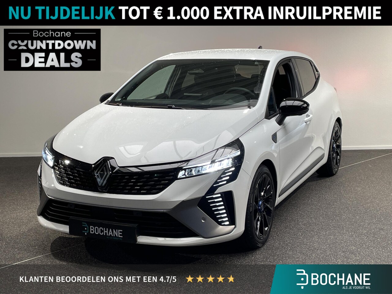 Renault Clio - 1.6 E-Tech Full Hybrid 145 esprit Alpine Climate controle | Navigatie | Camera - AutoWereld.nl