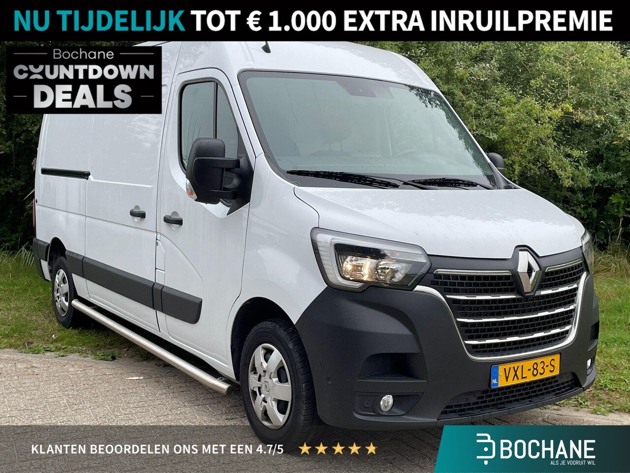 Renault Master - 2.3 dCi 135 T35 L2H2 Work Edition | Trekhaak | All-Season Banden | Betimmering | Sidebars - AutoWereld.nl