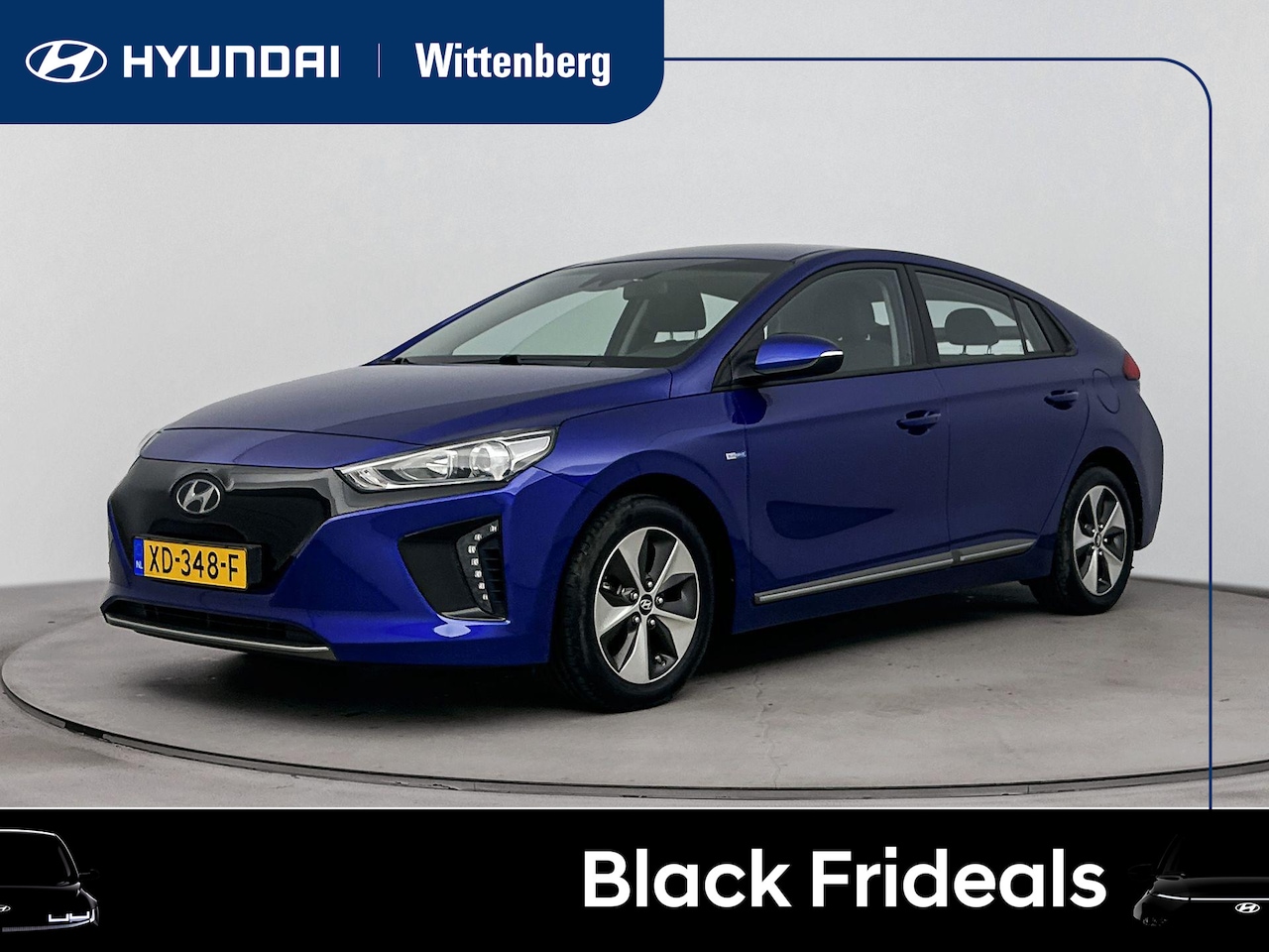 Hyundai IONIQ - COMFORT EV | LEDER | CLIMA | CRUISE | CAMERA | NAVI | 16'' LM VELGEN | CHIQUE KLEUR | - AutoWereld.nl