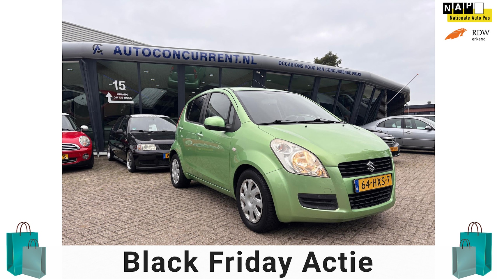 Suzuki Splash - 1.0 Comfort 1.0 Comfort, Nieuwe APK, Inruil mogelijk. - AutoWereld.nl