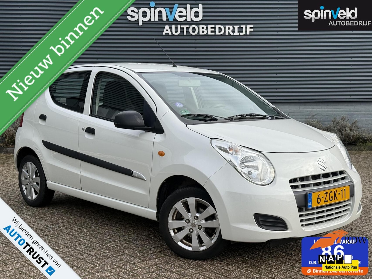 Suzuki Alto - 1.0 Celebration EASSS BJ`15 NAP NL Airco Dealer onderhouden - AutoWereld.nl