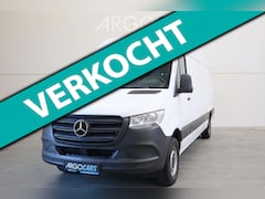 Mercedes-Benz Sprinter - 316 CDI L3/H2 163PK CLIMA/AIRCO CAMERA 3 ZITS EURO6 LEASE V/A €137 P.M. INRUIL MOG