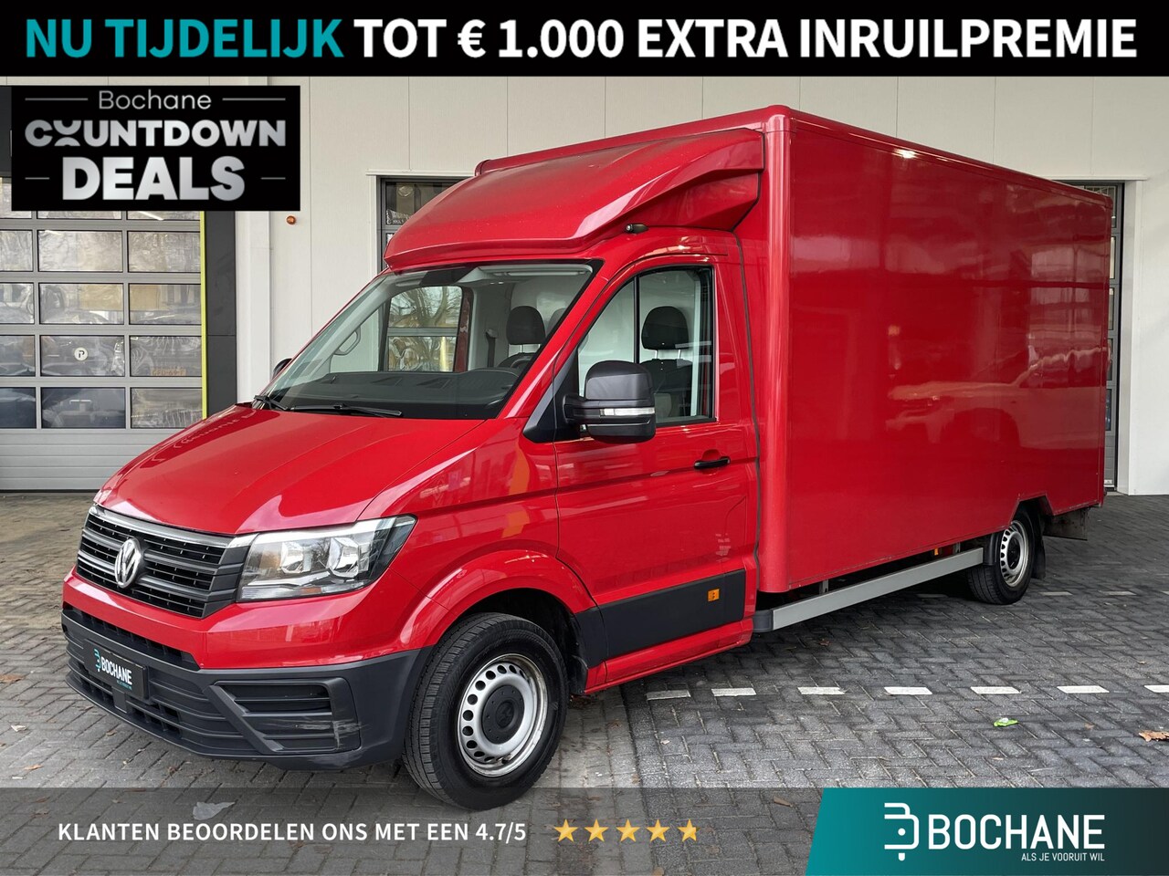 Volkswagen Crafter - 35 2.0 TDI L4 | Spiegelbak | Laadklep | Automaat | Bakwagen - AutoWereld.nl