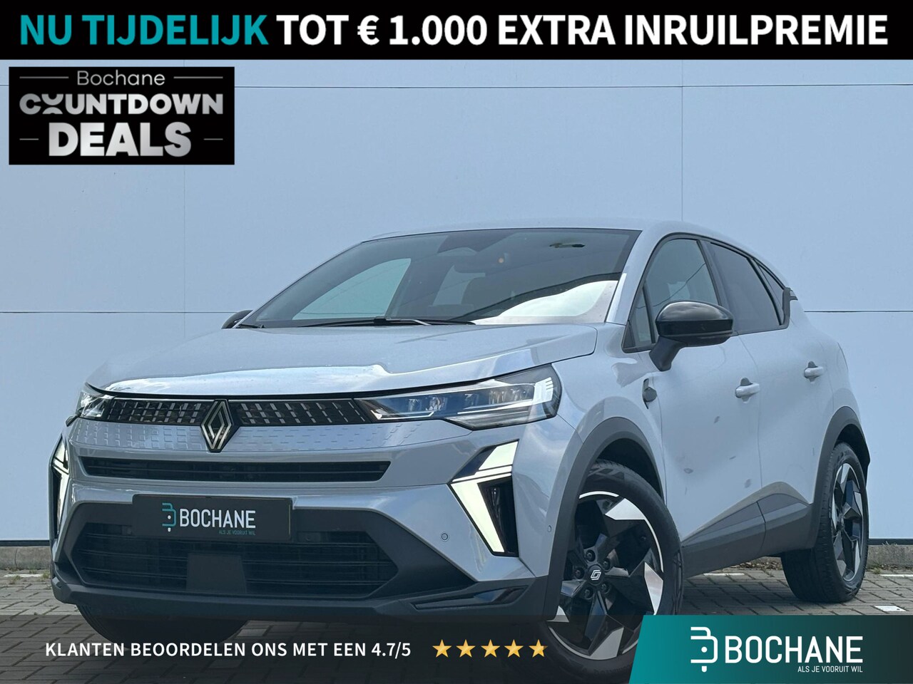 Renault Captur - 1.6 E-Tech full hybrid 145 techno | Navigatie | Camera | Cruise control | Stoel + Stuurver - AutoWereld.nl