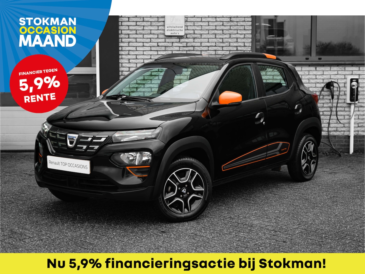 Dacia Spring - Comfort Plus 27 kWh | navigatie | lederen bekleding | achteruitrijcamera | incl. Bovag rij - AutoWereld.nl